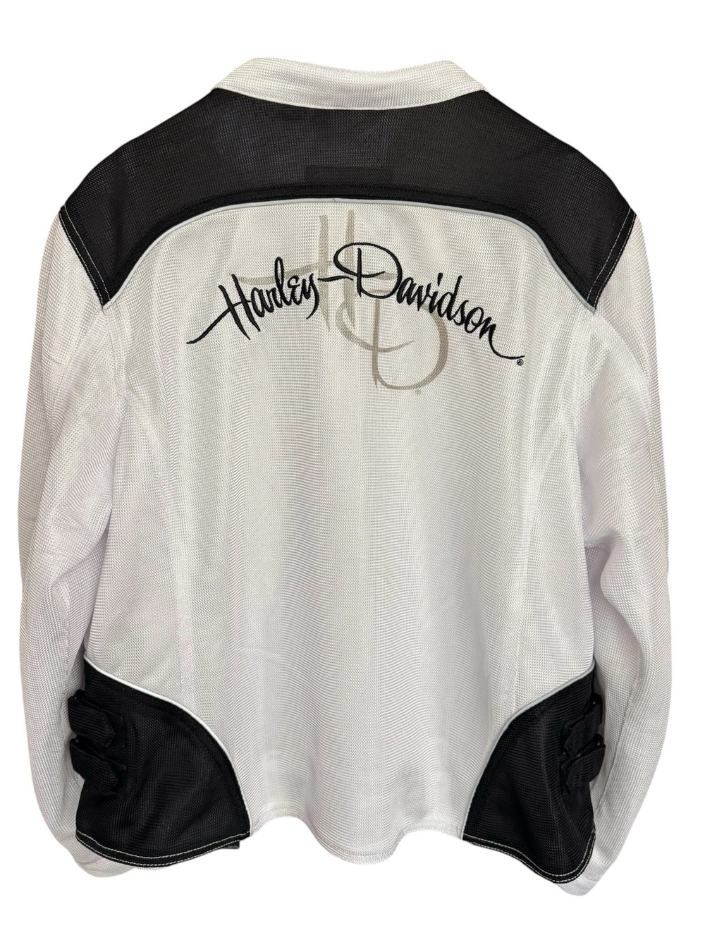 Harley-Davidson Women’s White Mesh Riding Jacket - Picture 4 of 14